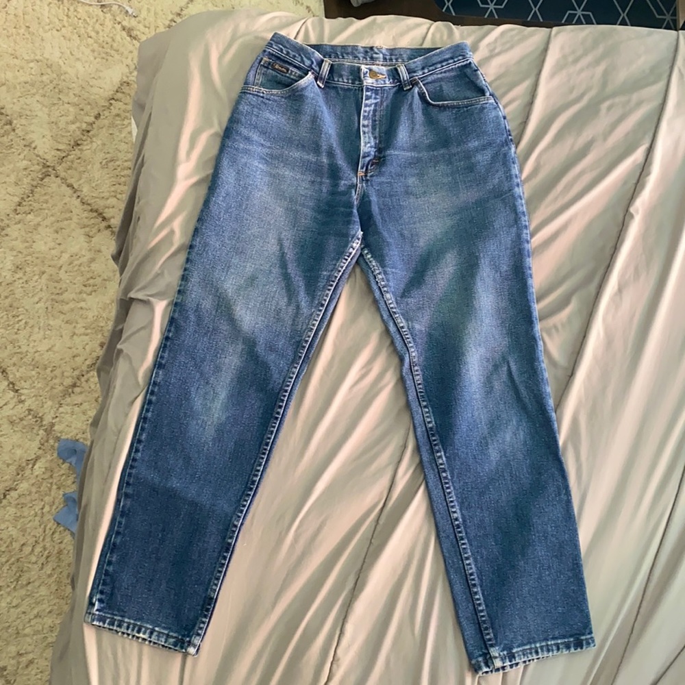 Wrangler Medium Wash Straight Leg Jeans